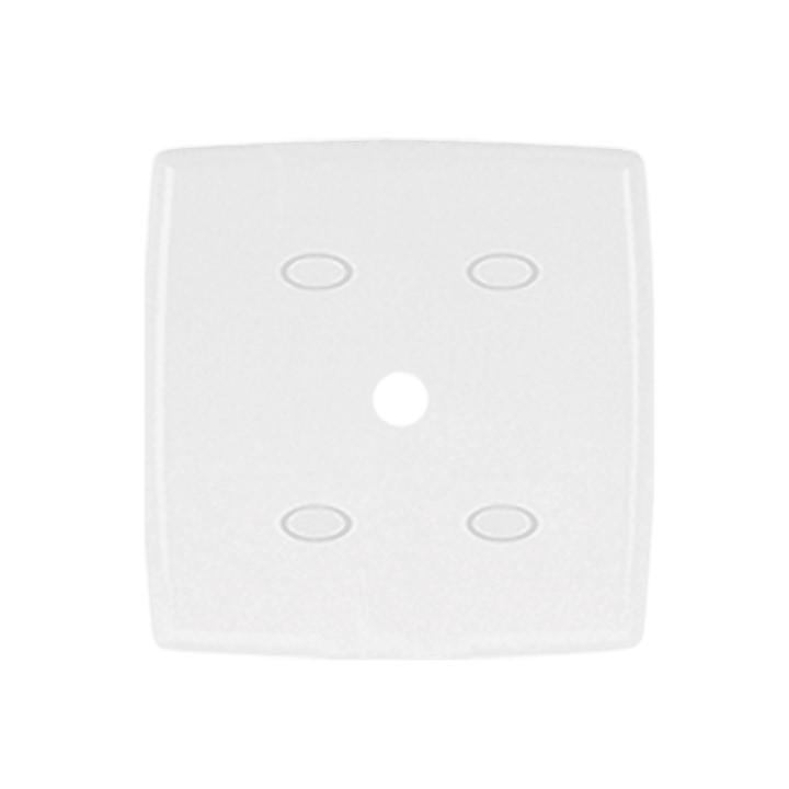 SAFIRA PLACA 4 X 4 SAIDA DE FIO BRANCA (345B) -ILUMI