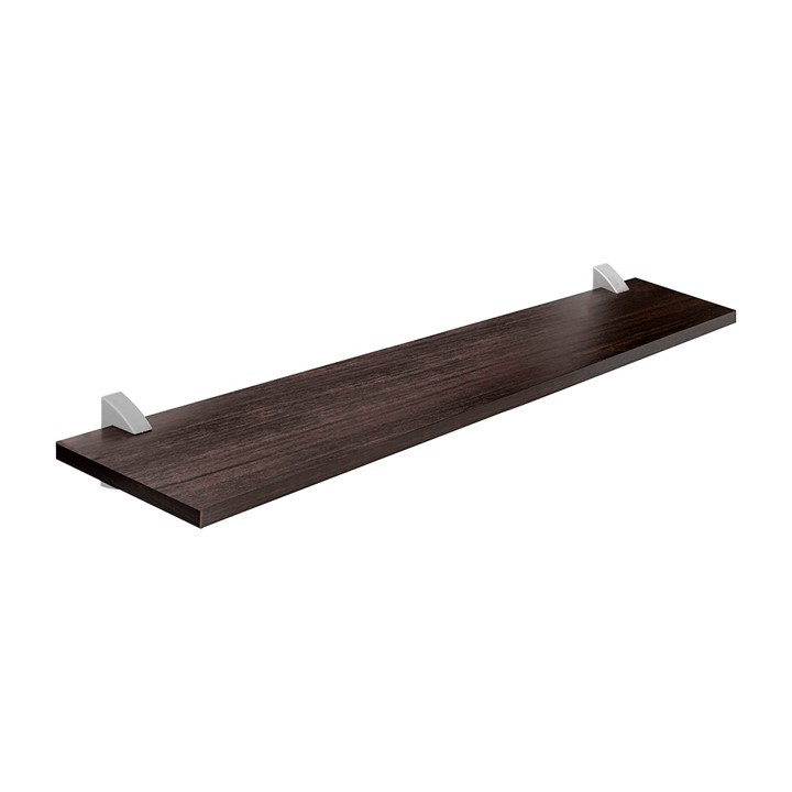 PRATELEIRA C/ SUPORTE PVC 20 CM X 60 CM TABACO (08852.020) - PRAT K