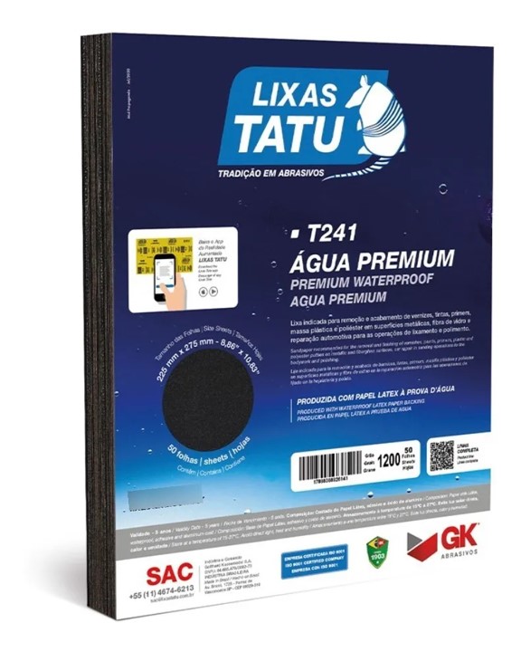 LIXA DAGUA 600 (T245)- TATU