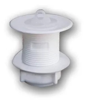 VALVULA TANQUE 1.1/4 BRANCA PVC (1533) - GRAP
