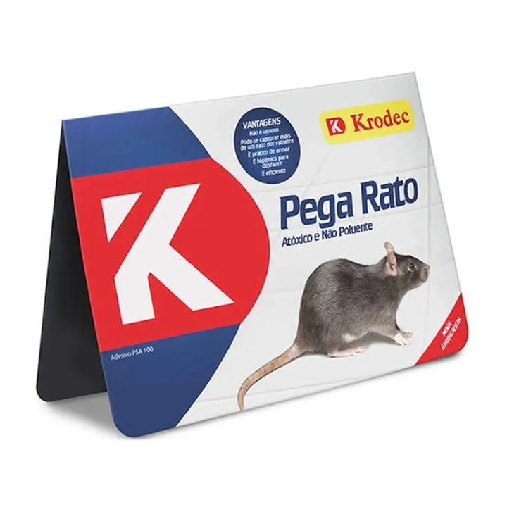 RATOEIRA ADESIVA PEGA RATO (010-001)- KRODEC