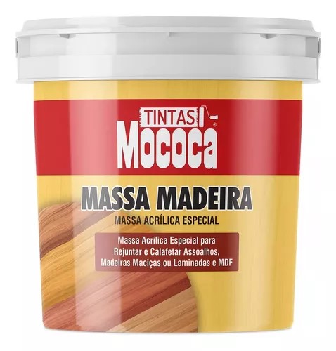 MASSA PARA MADEIRA MOGNO 350 G - MOCOCA