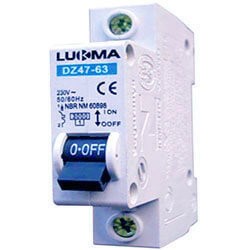 DISJUNTOR DIN UNIPOLAR 10A (34002)- LUKMA