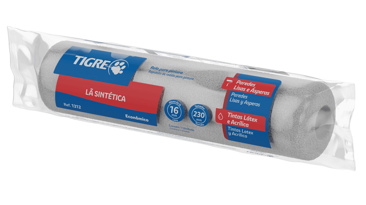 ROLO LA SINTETICO 23 CM S/CABO (1312) (61312230) - TIGRE