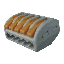 EMENDA RÁPIDA ALAVANCA 4 MM 5 VIAS FLEX (66003) -LUKMA