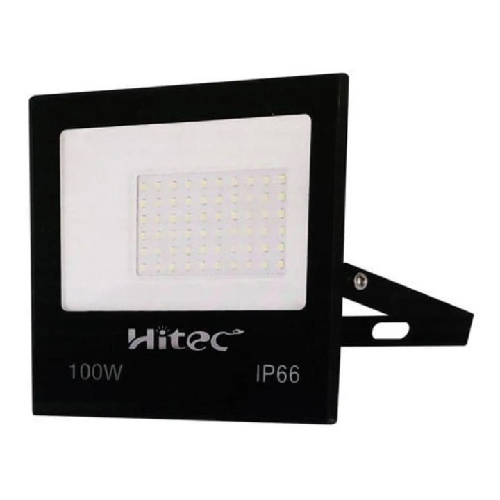 REFLETOR LED PRETO 100W MINI 6500K IP66 - HITEC