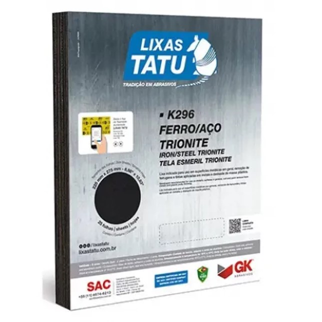 LIXA FERRO 180 (K296)- TATU