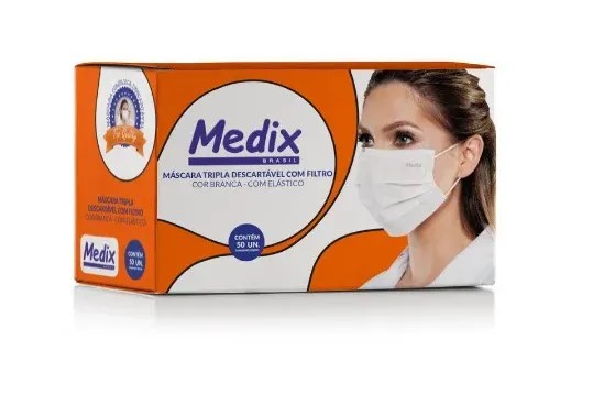 MASCARAS DESCARTAVEIS C/50 - MED