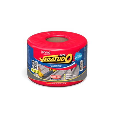 FITA VEDA TUDO ALUM 10 CM X 10 M - DRYKO