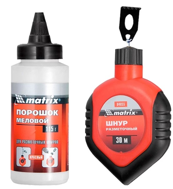 CARRETEL DE LINHA DE 30M E GIZ P/ MARC 1,15 KG VERM 848559 MTX - MF