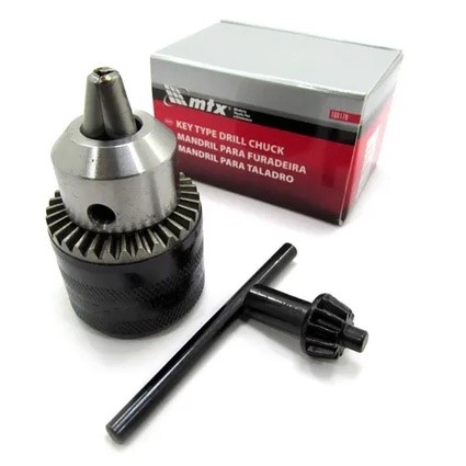 MANDRIL P/ FURADEIRA C/ CHAVE 1,5 MM - 13 MM ROSCA 1/2´ MTX (168179) -MF