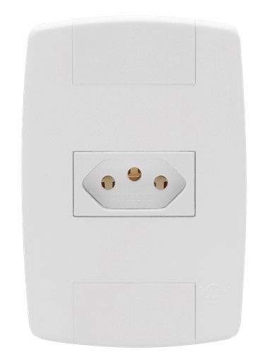 LEV CONJ 1 TOMADA 3 PINOS 10A (87140) - ILUMI