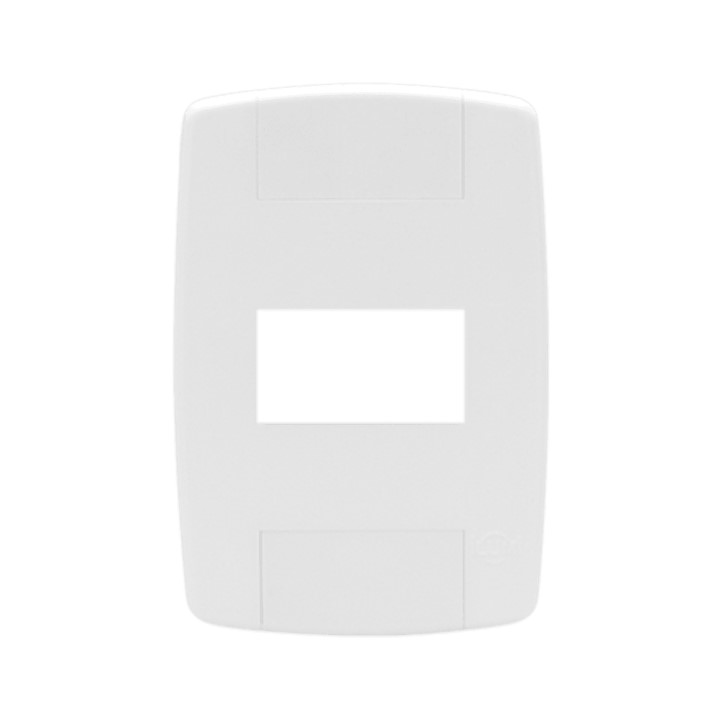 LEV/SLIM PLACA 4 X 2 1 MODULO (8707) - ILUMI
