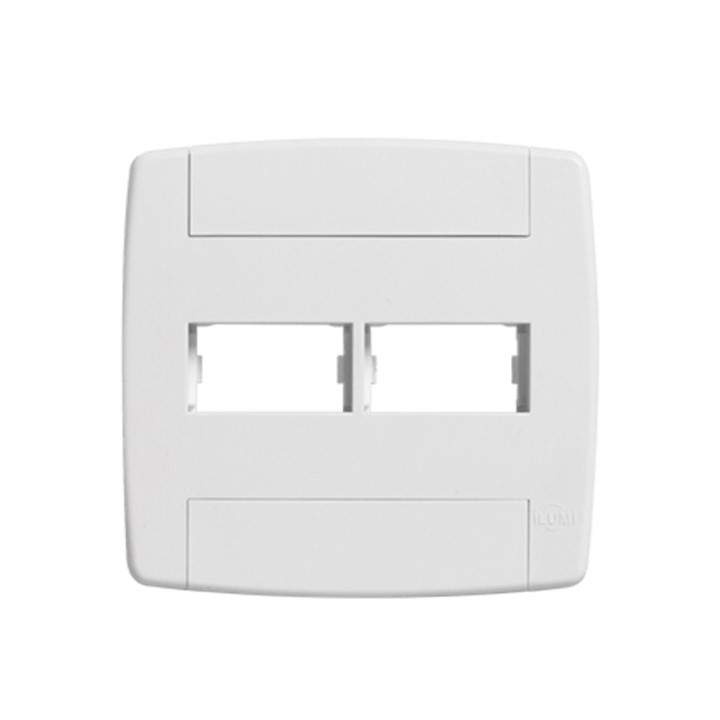 LEV/SLIM PLACA 4 X 4 2 MODULOS SEPARADO (8906)  -ILUMI