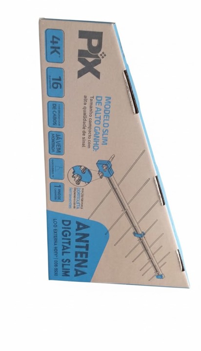 ANTENA DIGITAL EXTERNO 28 ELEMENTOS (CAIXA) - PIX
