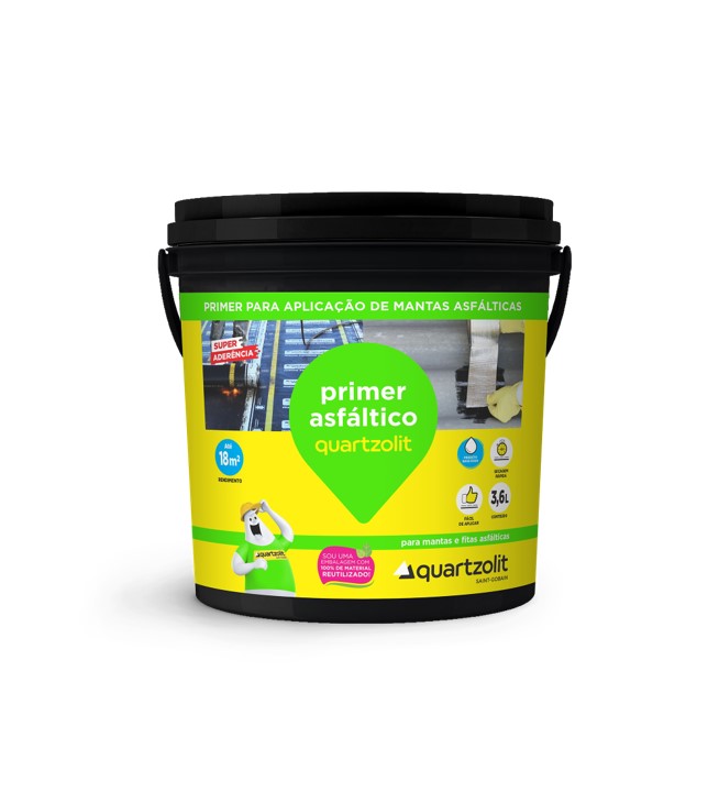 PRIMER MANTA ASFALTICA 3,6 L - QUARTZOLIT