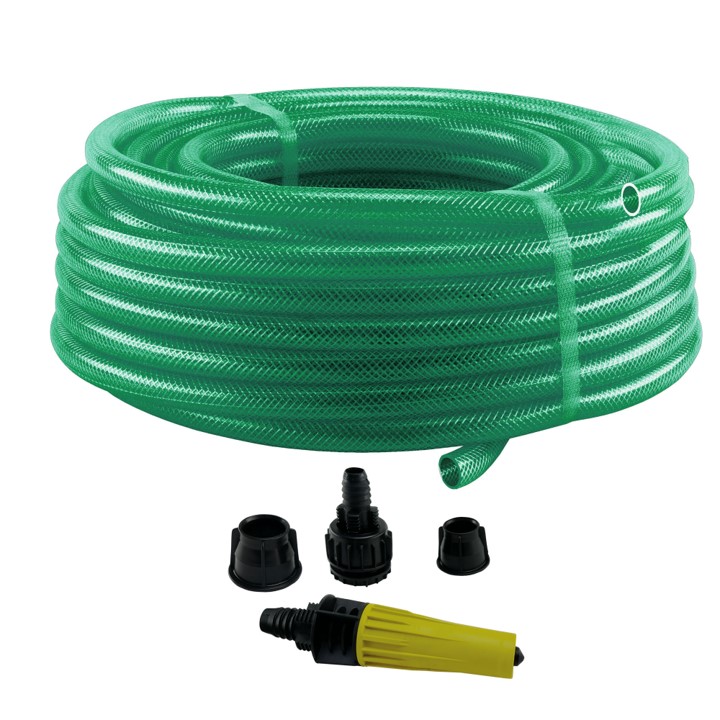 MANGUEIRA TRANÇADA VERDE SLIM 15 M - FORCE LINE