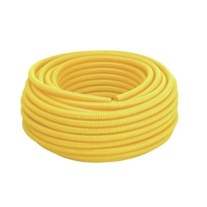 CONDUITE CORRUGADO 3/4 X 25 M AMARELO - TECNOPRADO
