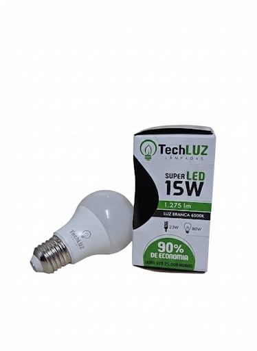 LAMPADA LED 15W - TECHLUZ