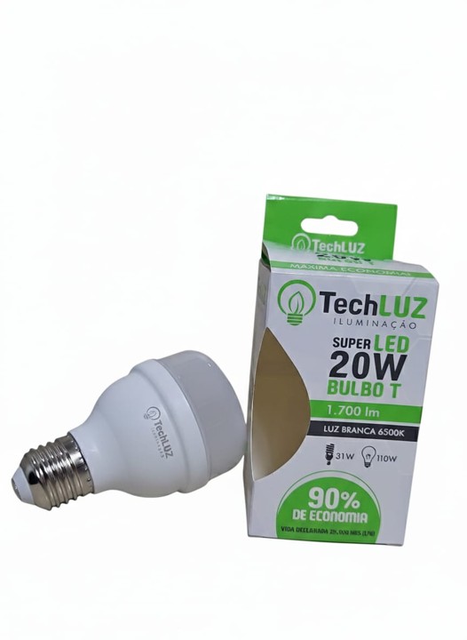 LAMPADA LED 20W - TECHLUZ
