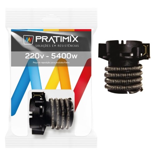 RESISTENCIA KIBANHO / SUPER DUCHA 3T 5400W 220V (FSD0254)- PRATIMIX