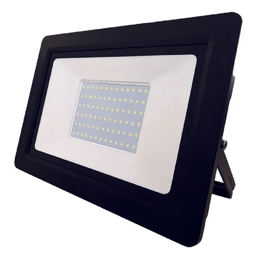 REFLETOR LED PRETO 400W 6500K IP66 - TECHLUZ