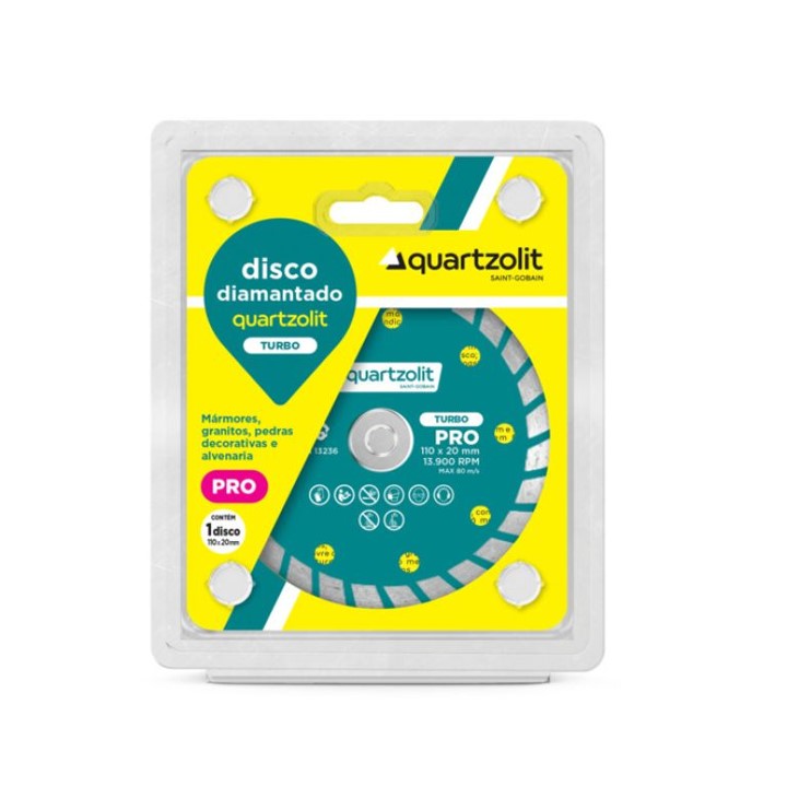 DISCO CORTE DIAMANTADO 110X20MM