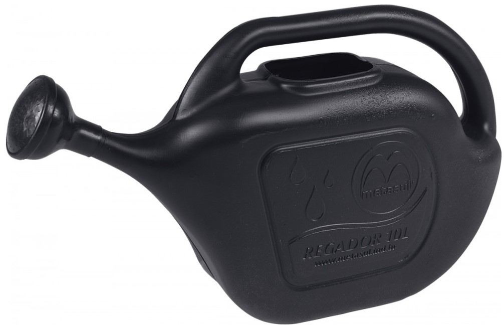 REGADOR DE JARDIM 10 LITROS PRETO (13202002) - METASUL