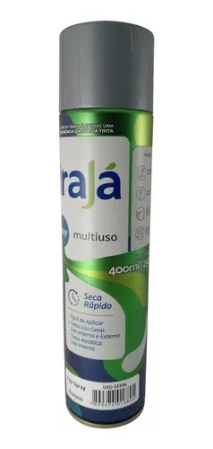 TINTA SPRAY USO GERAL ALUMINIO 400 ML (16.082)-IRAJA