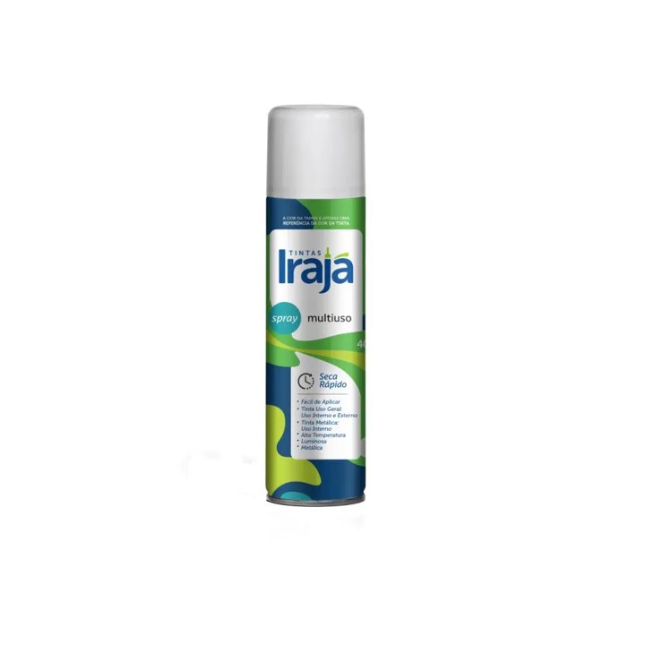 TINTA SPRAY USO GERAL AZUL CLARO 400 ML (16.202) -IRAJA