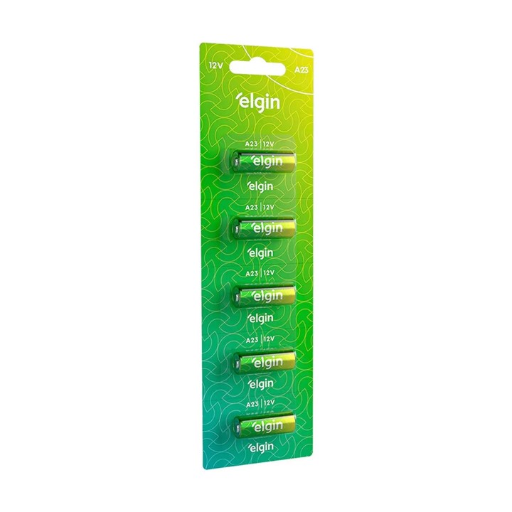 BATERIA ALCALINA A23 1.5V 5 PCS BLISTER (82195) -ELGIN