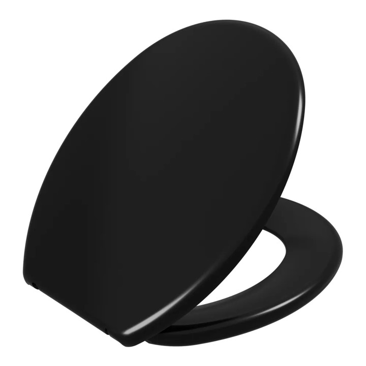 ASSENTO SANITARIO PRETO SOFT  -ASTRA
