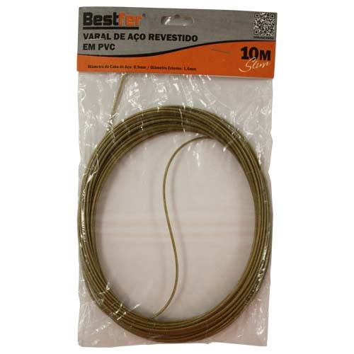 VARAL ACO REVESTIDO 10 M SLIM (BFH2619) -BESTFER