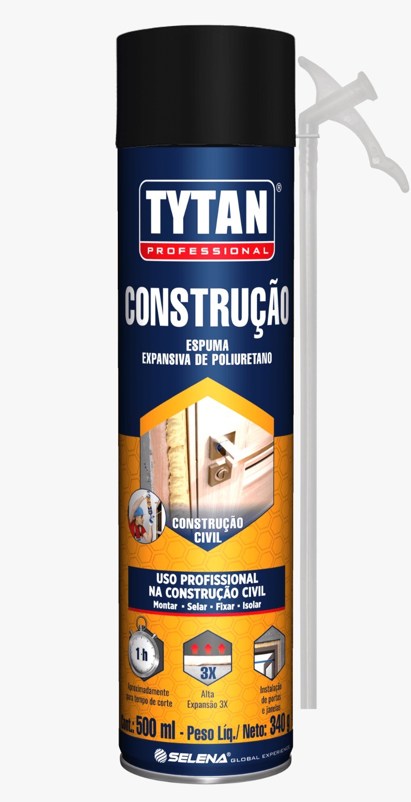 ESPUMA EXPANSIVA PU 340 G 500ML (041024) - TYTAN