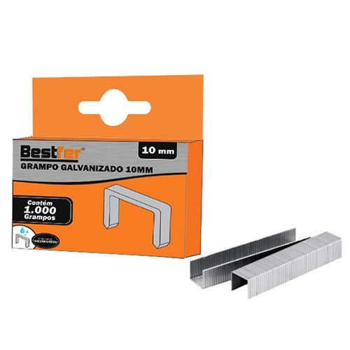 GRAMPO GRAMPEADOR 10 MM 1000 PCS (BFH1774)-BESTFER