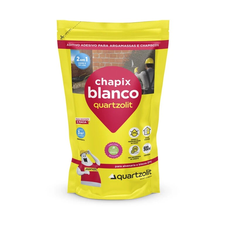 CHAPIX BRANCO 900 ML POUCH - QUARTZOLIT