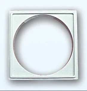 PORTA GRELHA QUADRADA 100 MM BRANCA (2502) -GRAP