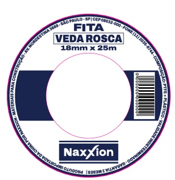 FITA VEDA ROSCA 18 X 25 M - NAXXION