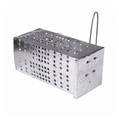 RATOEIRA TIPO GAIOLA CHAPA 23 COMPR X 15 ALTURA X 12 LARGURA CM  - CHACONFER