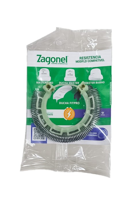 RESISTENCIA DUCHA FIT 4 T 220 V - ZAGONEL