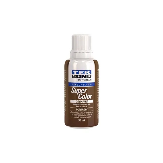CORANTE LIQUIDO MARROM 50 ML - TEK BOND