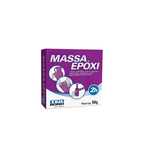 MASSA EPOXI 50 G  - TEK BOND