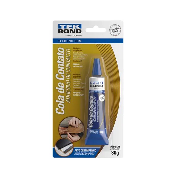 COLA DE CONTATO 30 G BLISTER - TEK BOND
