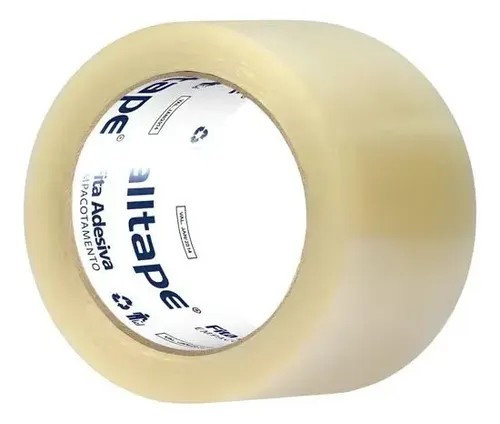 FITA EMPACOTAR TRANSPARENTE 45 MM X 100 M - ALLTAPE
