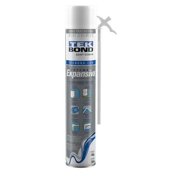 ESPUMA EXPANSIVA PU 740 G 750ML - TEK BOND