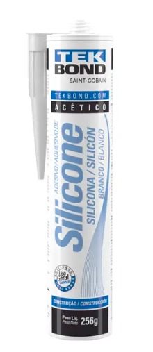 SILICONE 256 G BRANCO - TEK BOND