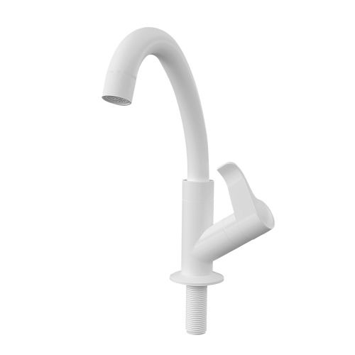 TORNEIRA LAVATORIO MESA 1/4 VOLTA ABS ORQUIDEA BRANCA SLIM (1080) - SOCEL