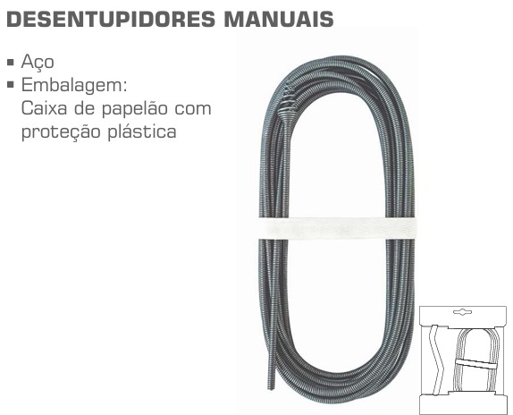 DESENTUPIDOR MANUAL 10 M (BFH2300) - BESTFER