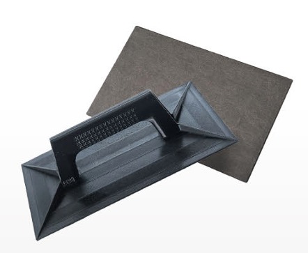 DESEMPENADEIRA PVC LISA 17 CM X 30 CM PRETA (29310) - MAX