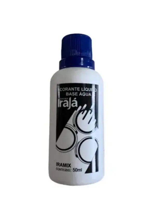 CORANTE LIQUIDO IRAMIX AZUL 50 ML - IRAJA